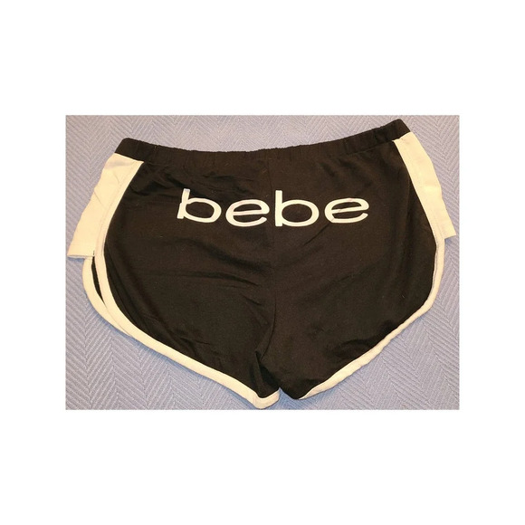 Bebe Sleepwear Shorts Women's Size Medium Drawstring Waist Regular Fit (R) - Picture 4 of 5